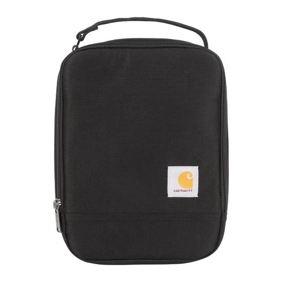 carhartt-insulated-lunch-cooler-black-front-workwear-wearhouse-work-boots-apparel-safety-gear
