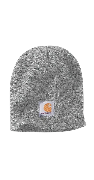 carhartt-knit-beanie-grey-workwear-wearhouse-work-boots-apparel-safety-gear
