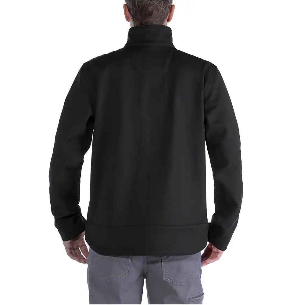 carhartt-mens-crowley-softshell-jacket-black-back-workwear-wearhouse-work-boots-apparel-safety-gear
