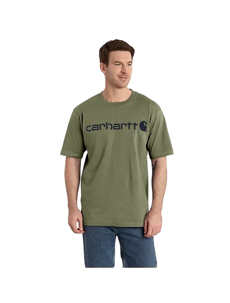 carhartt-mens-dearborn-loose-logo-t-shirt-dusty-olive-workwear-wearhouse-work-boots-apparel-safety-gear
