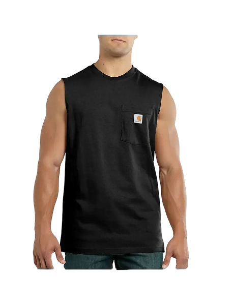 carhartt-mens-dearborn-relaxed-sleeveless-t-shirt-black-workwear-wearhouse-work-boots-apparel-safety-gear
