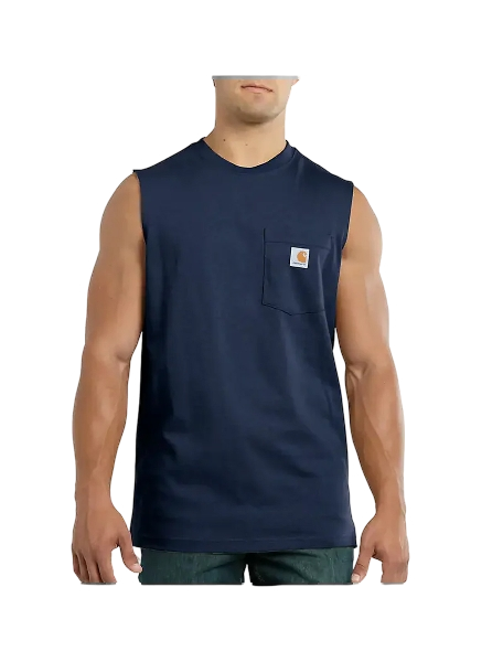 carhartt-mens-dearborn-relaxed-sleeveless-t-shirt-navy-workwear-wearhouse-work-boots-apparel-safety-gear
