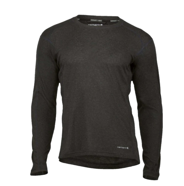 carhartt-mens-force-midweight-stretch-base-layer-crewneck-front-workwear-wearhouse-work-boots-apparel-safety-gear
