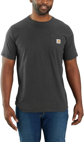 carhartt-mens-force-relaxed-t-shirt-front-carbon-heather-workwear-wearhouse-work-boots-apparel-safety-gear
