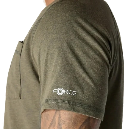 carhartt-mens-force-relaxed-t-shirt-sleeve-basil-heather-workwear-wearhouse-work-boots-apparel-safety-gear
