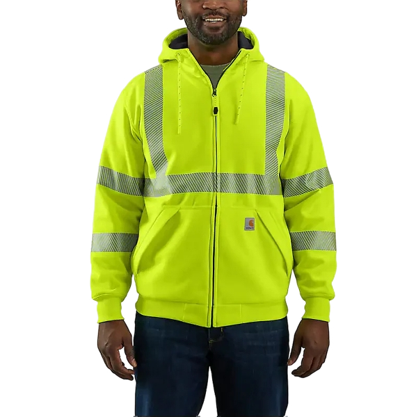 carhartt-mens-hv-thermal-lined-full-zip-class-3-sweatshirt-brite-lime-full-workwear-wearhouse-work-boots-apparel-safety-gear
