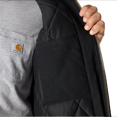 carhartt-mens-iconic-j140-firm-duck-active-jac-inside-left-pocket-black-workwear-wearhouse-work-boots-apparel-safety-gear
