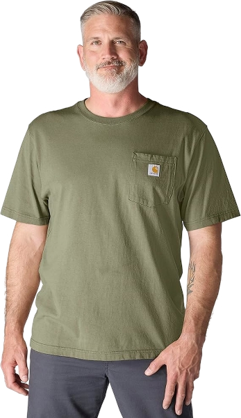 carhartt-mens-iconic-k87-pocket-t-shirt-dusty-olive-workwear-wearhouse-work-boots-apparel-safety-gear
