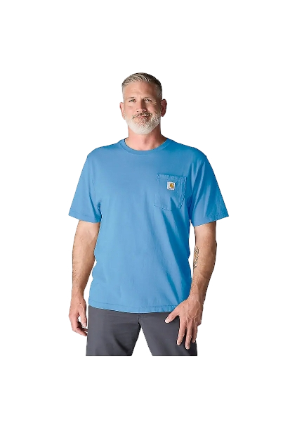 carhartt-mens-iconic-k87-pocket-t-shirt-tranquil-blue-workwear-wearhouse-work-boots-apparel-safety-gear
