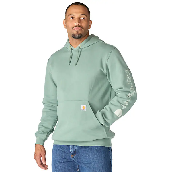 carhartt-mens-iconic-logo-sweatshirt-green-slate-front-workwear-wearhouse-work-boots-apparel-safety-gear
