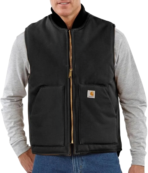 carhartt-mens-iconic-v01-firm-duck-vest-black-workwear-wearhouse-work-boots-apparel-safety-gear
