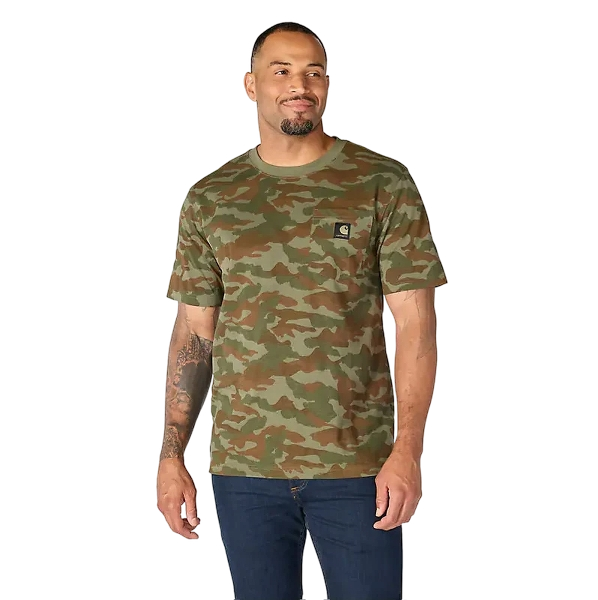 carhartt-mens-irvine-relaxed-camo-t-shirt-army-green-camo-front-workwear-wearhouse-work-boots-apparel-safety-gear
