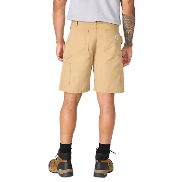 carhartt-mens-loose-fit-9-stateline-short-dark-khaki-back-workwear-wearhouse-work-boots-apparel-safety-gear
