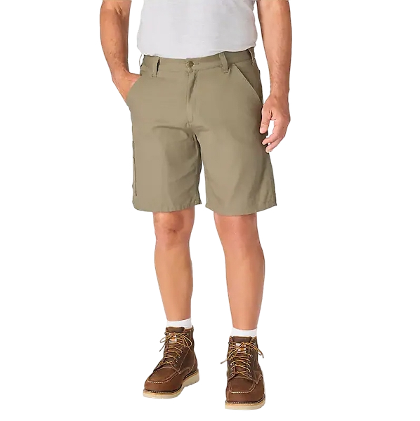 carhartt-mens-loose-fit-9-stateline-short-dusty-olive-front-workwear-wearhouse-work-boots-apparel-safety-gear
