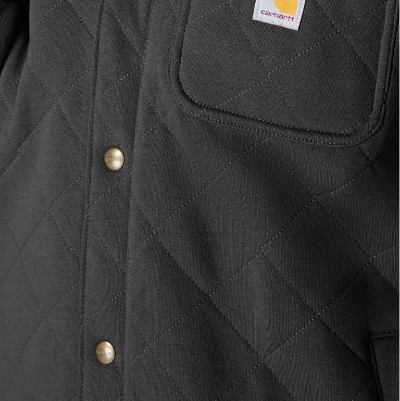 carhartt-mens-loose-fit-heavyweight-quilted-shirt-jac-black-button-workwear-wearhouse-work-boots-apparel-safety-gear
