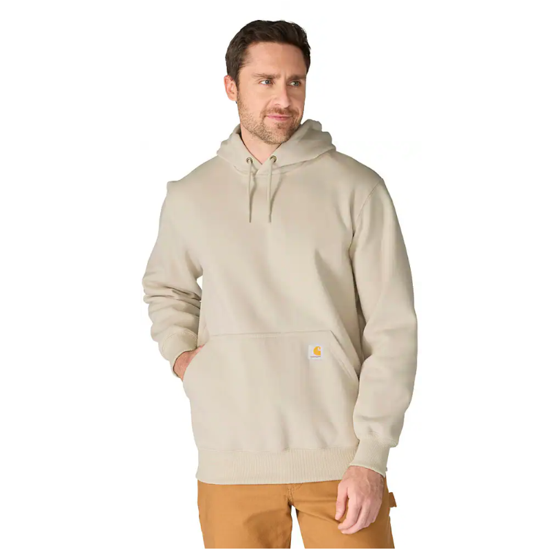 carhartt-mens-rain-defender-paxton-sweatshirt-front-cobblestone-workwear-wearhouse-work-boots-apparel-safety-gear
