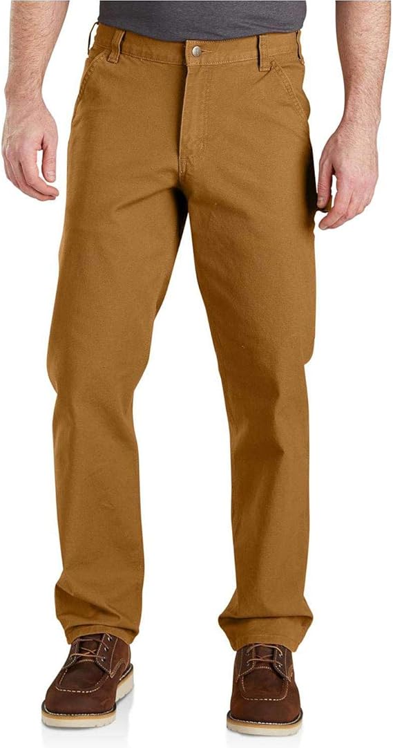 carhartt-mens-relaxed-straight-rugged-flex-duck-dungaree-front-carhartt-brown-workwear-wearhouse-work-boots-apparel-safety-gear

