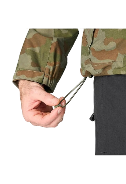 carhartt-mens-storm-defender-waterproof-jacket-sleeve-army-green-camo-workwear-wearhouse-work-boots-apparel-safety-gear
