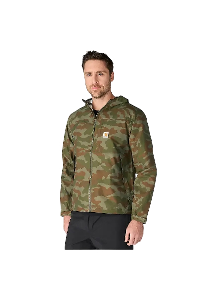 carhartt-mens-storm-defender-waterproof-jacket-front-army-green-camo-workwear-wearhouse-work-boots-apparel-safety-gear
