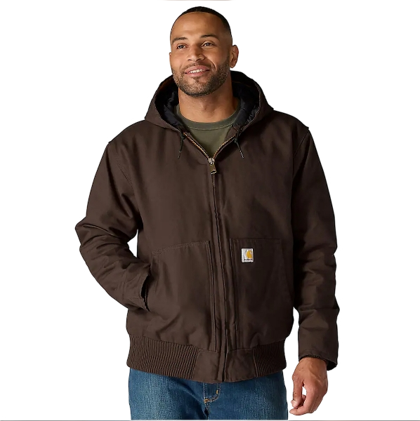 carhartt-mens-washed-duck-active-jac-front-dark-brown-workwear-wearhouse-work-boots-apparel-safety-gear
