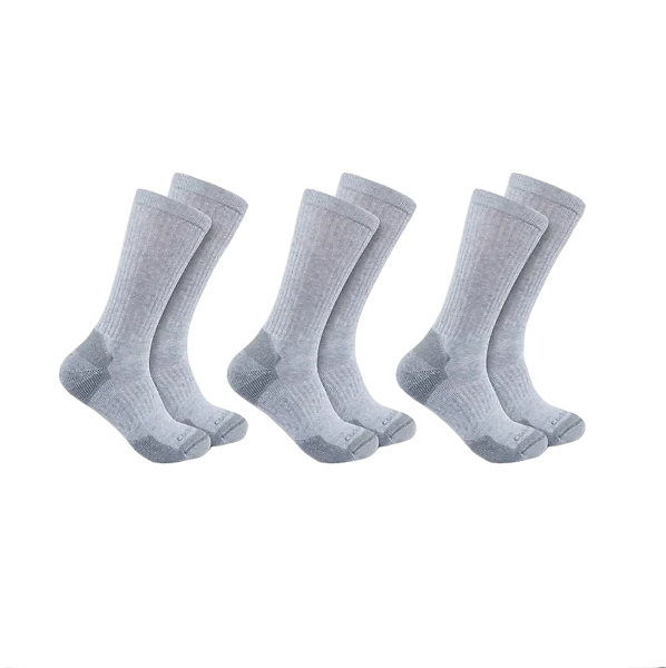 carhartt-midweight--cotton-blend-crew-sock-3-pack-grey-workwear-wearhouse-work-boots-apparel-safety-gear
