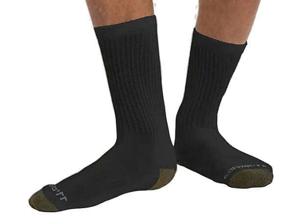 carhartt-midweight-crew-sock-6-pack-black-workwear-wearhouse-work-boots-apparel-safety-gear
