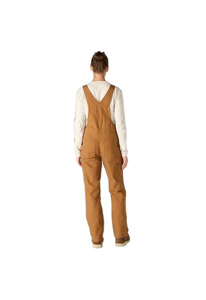 carhartt-womens-ashland-bib-overall-brown-back-workwear-wearhouse-work-boots-apparel-safety-gear
