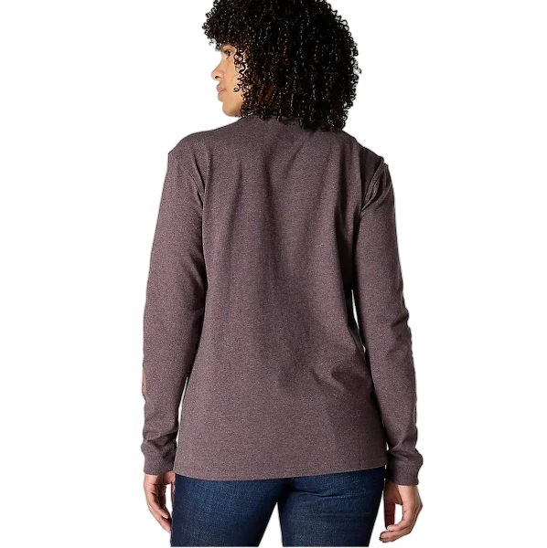 carhartt-womens-dearborn-loose-ls-logo-t-shirt-black-berry-heather-back-workwear-wearhouse-work-boots-apparel-safety-gear
