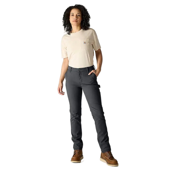 carhartt-womens-essential-ashland-pant-full-front-shadow-workwear-wearhouse-work-boots-apparel-safety-gear
