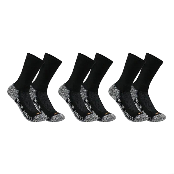 carhartt-womens-force-midweight-crew-sock-3-pack-black-workwear-wearhouse-work-boots-apparel-safety-gear
