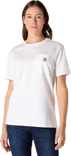 carhartt-womens-iconic-k87-pocket-t-shirt-front-white-workwear-wearhouse-work-boots-apparel-safety-gear
