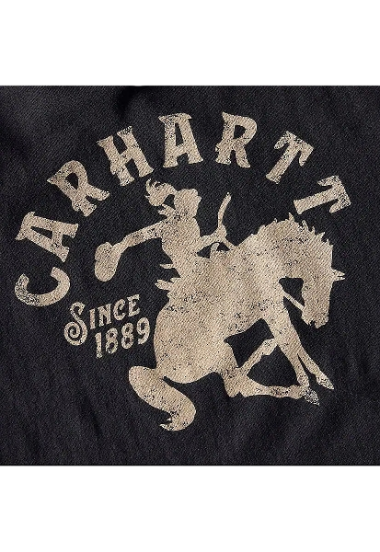 carhartt-womens-irvine-relaxed-horse-t-shirt-black-logo-workwear-wearhouse-work-boots-apparel-safety-gear
