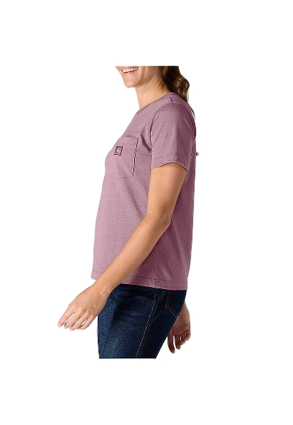 carhartt-womens-irvine-relaxed-t-shirt-ash-berry-left-workwear-wearhouse-work-boots-apparel-safety-gear
