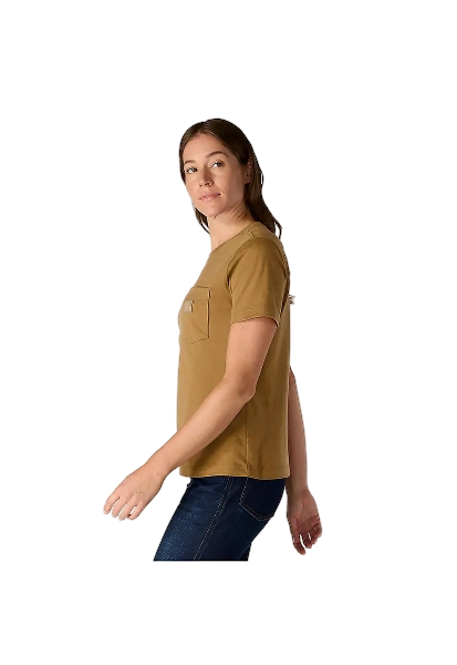 carhartt-womens-irvine-relaxed-t-shirt-brown-left-workwear-wearhouse-work-boots-apparel-safety-gear
