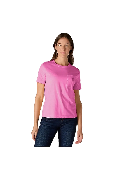 carhartt-womens-irvine-relaxed-t-shirt-electric-fucshia-front-workwear-wearhouse-work-boots-apparel-safety-gear
