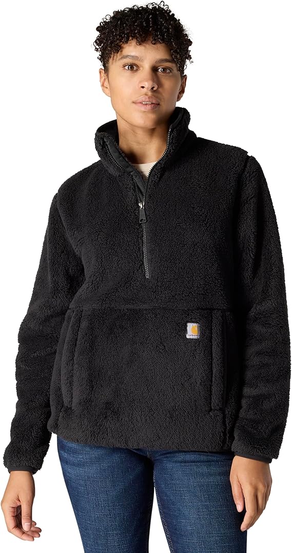 carhartt-womens-loose-fit-fleece-pullover---3-warmest-rating-front-workwear-wearhouse-work-boots-apparel-safety-gear
