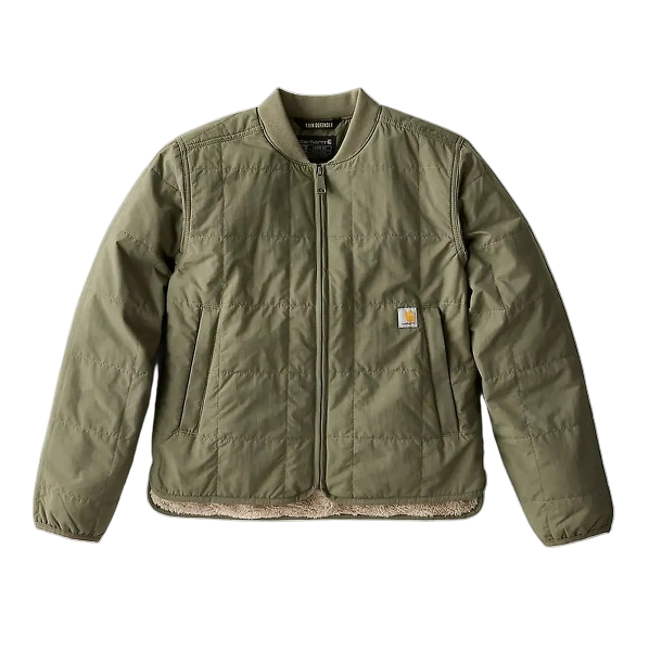 carhartt-womens-rockford-insulated-jacket-full-front-dusty-olive-workwear-wearhouse-work-boots-apparel-safety-gear
