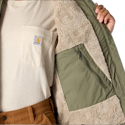 carhartt-womens-rockford-insulated-jacket-inside-left-pocket-dusty-olive-workwear-wearhouse-work-boots-apparel-safety-gear
