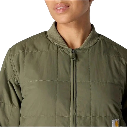 carhartt-womens-rockford-insulated-jacket-neckline-dusty-olive-workwear-wearhouse-work-boots-apparel-safety-gear
