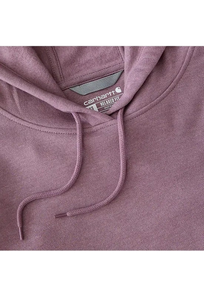 carhartt-womens-sawyer-script-logo-sweatshirt-neckline-ashberry-heather-workwear-wearhouse-work-boots-apparel-safety-gear
