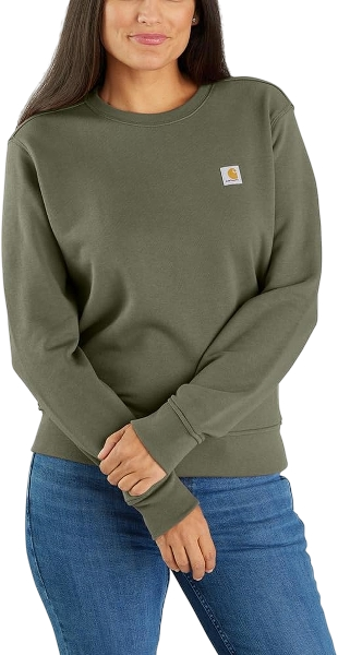carhartt-womens-tencel-fiber-series-crewneck-sweatshirt-front-workwear-wearhouse-work-boots-apparel-safety-gear

