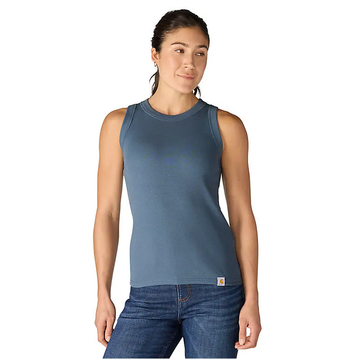 carhartt-womens-tencel-fiber-series-fitted-ribbed-tank-workwear-wearhouse-work-boots-apparel-safety-gear
