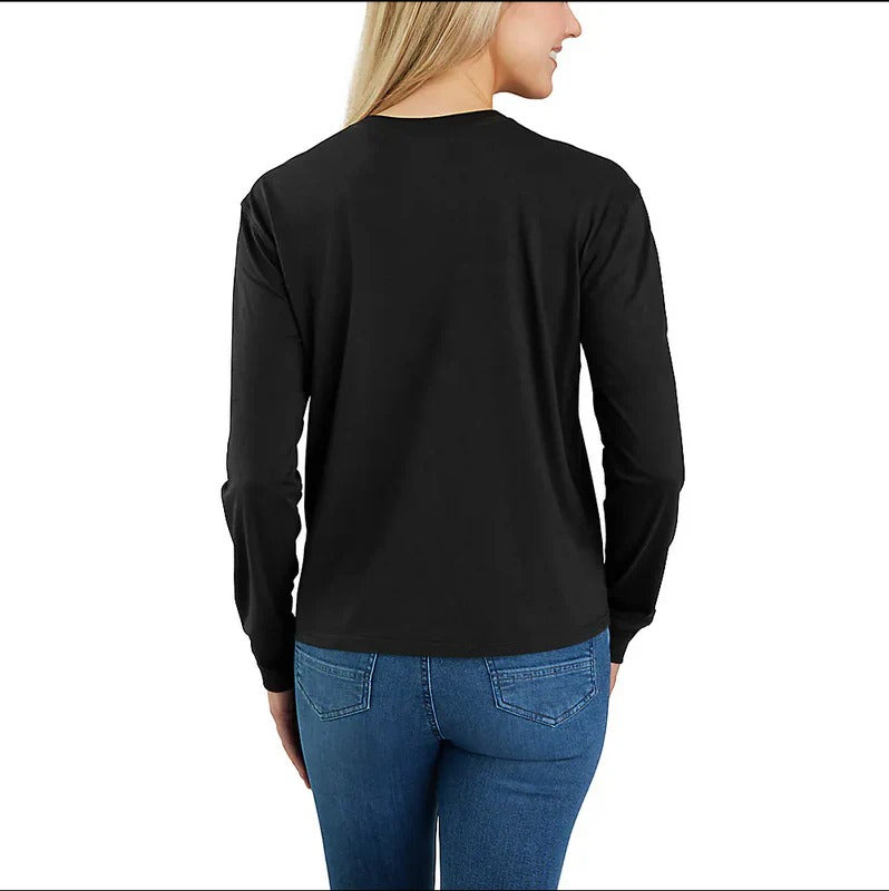 carhartt-womens-tencel-fiber-series-loose-fit-long-sleeve-crewneck-pocket-t-shirt-back-black-workwear-wearhouse-work-boots-apparel-safety-gear

