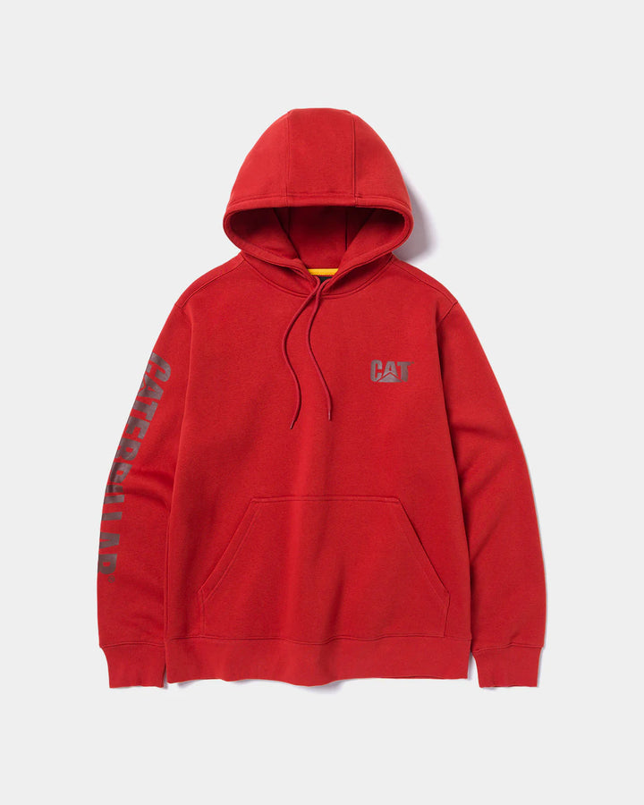 CAT Men's Trademark Banner Hooded Sweatshirt