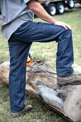 Key Men's Denim Logger Dungaree