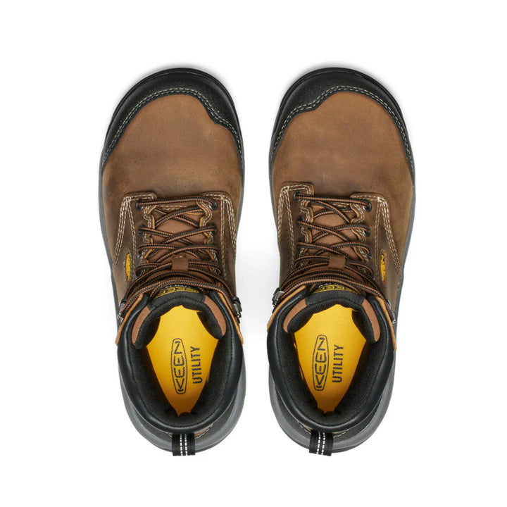 KEEN Women's Evanston 6" Waterproof Boot (Carbon Toe)