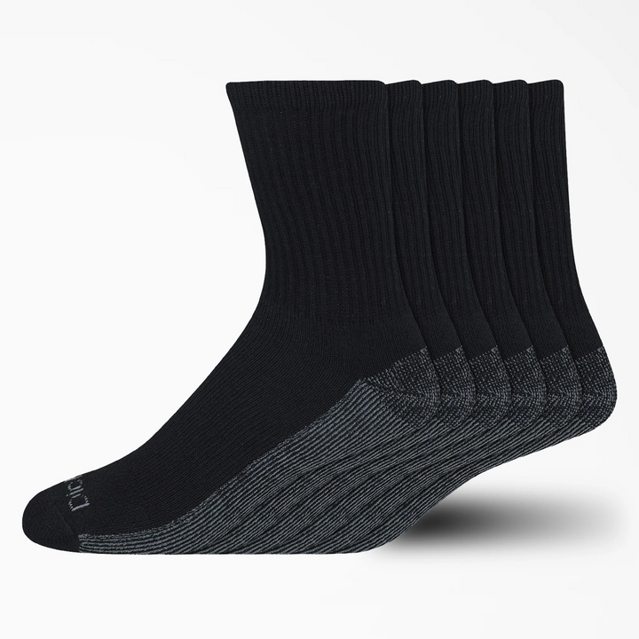 Dickies Men's Dri-Tech Performance Tech Mid-Crew Sock