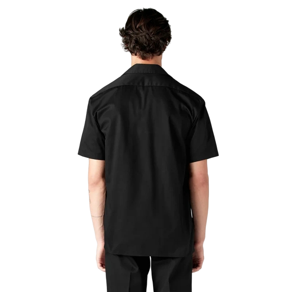 dickies-mens-short-sleeve-work-shirt-black-back-workwear-wearhouse-work-boots-apparel-safety-gear
