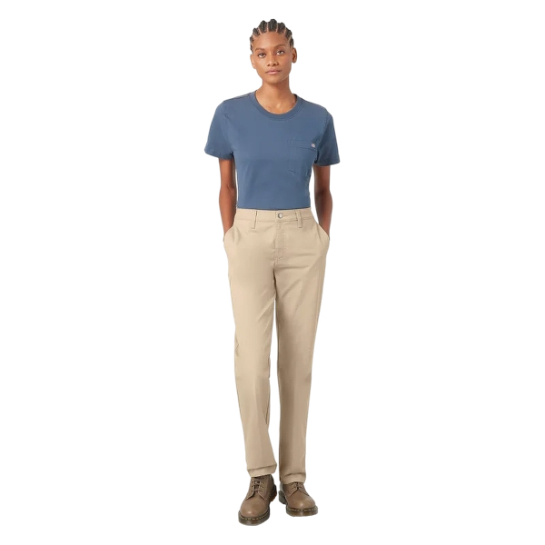 dickies-womens-super-flex-straight-leg-work-pants-kahki-full-workwear-wearhouse-work-boots-apparel-safety-gear

