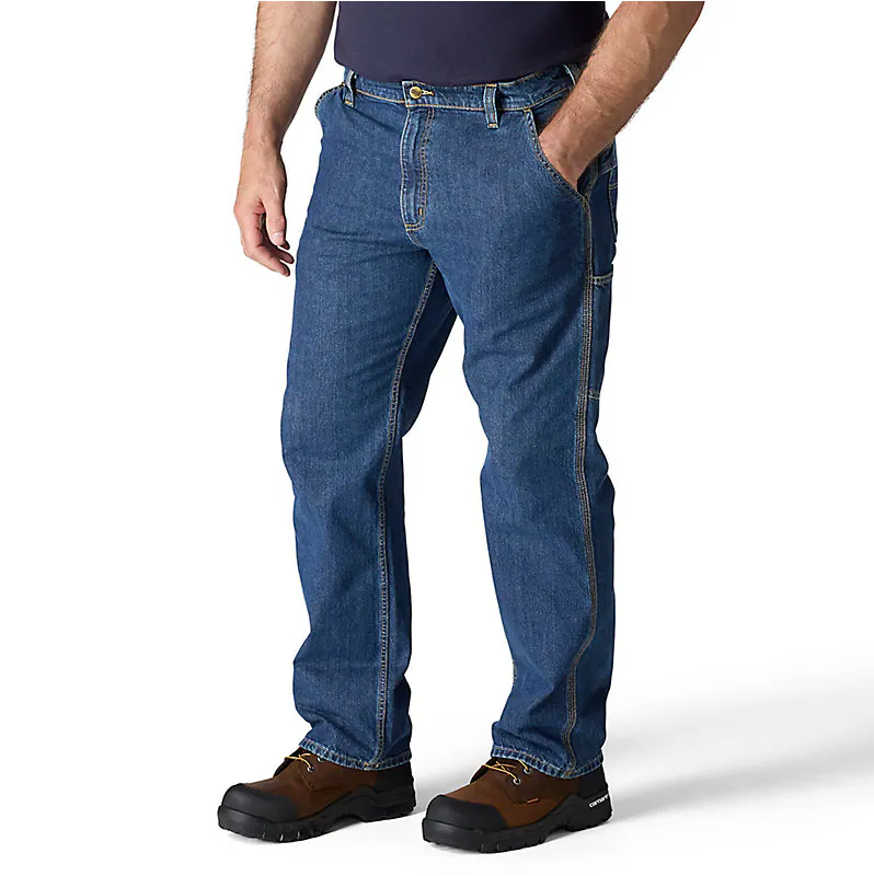 Carhartt Men's FR Loose Straight Denim Dungaree